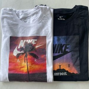 2 Mens Nike T-Shirts- Bundle